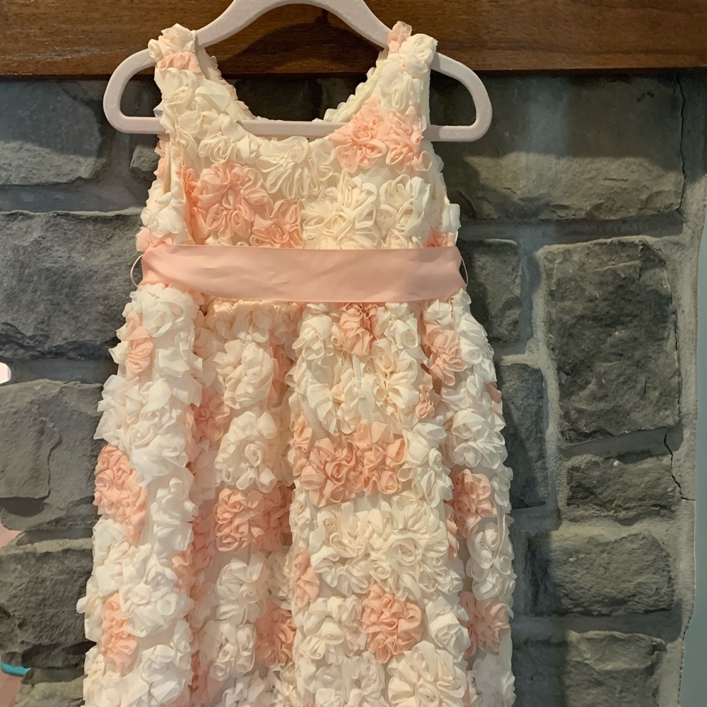 Girls lace dress (size 4)